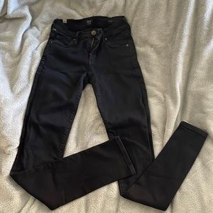 Citizens of humanity black skinny jeans size 25